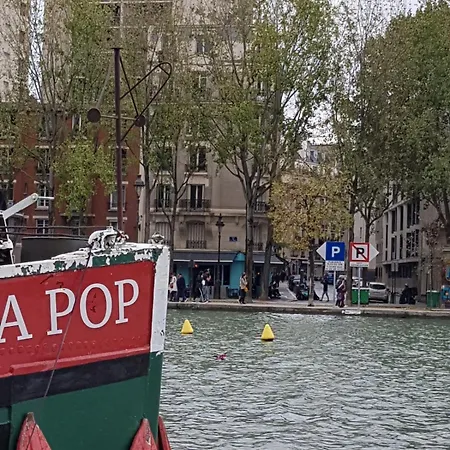 Jolie Studette A 2 Pas Du Bassin De La Apartmán Paříž